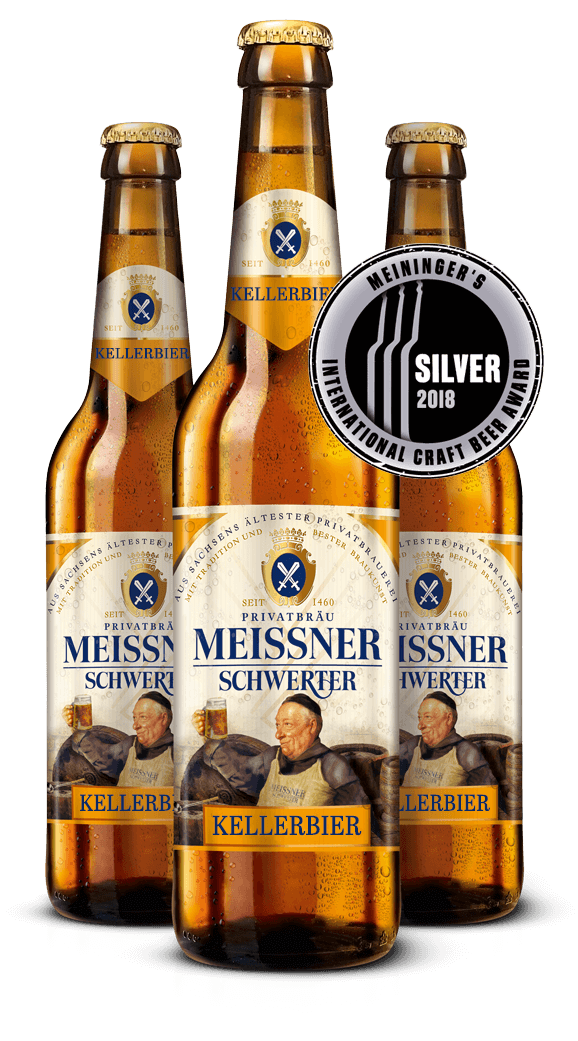 Meißner Schwerter Kellerbier - Craft Beer Award 2018 Silber